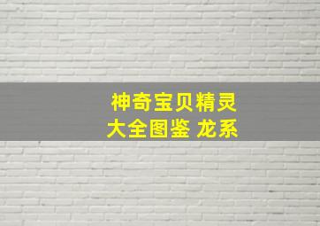 神奇宝贝精灵大全图鉴 龙系